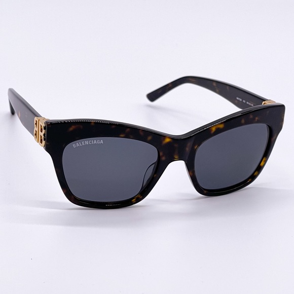 NEW BALENCIAGA BB0132S 002 CAT EYE WOMEN’S SUNGLASSES BALENCIAGA - Picture 8 of 13